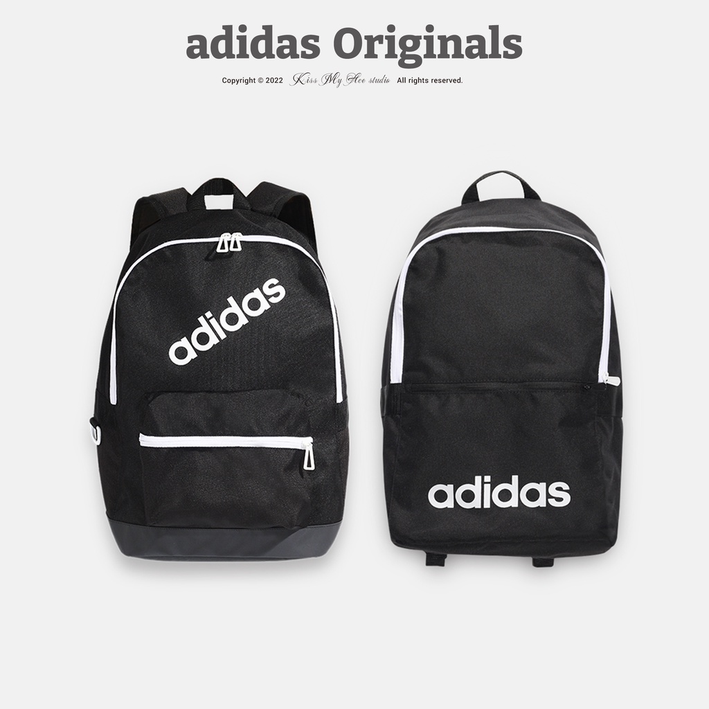 adidas Black White Backpack Student School Bag Casual Sports Lightweight  DT8633 CF6858 | Shopee Malaysia