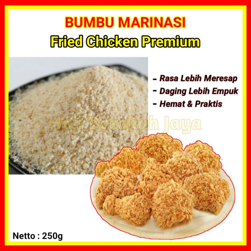Marinated - Special Seasoning for KFC Chicken, MCD Chicken, Crispy Chicken, Fried Chicken, Geprek Chicken, Kentaki Chicken, Fried Chicken