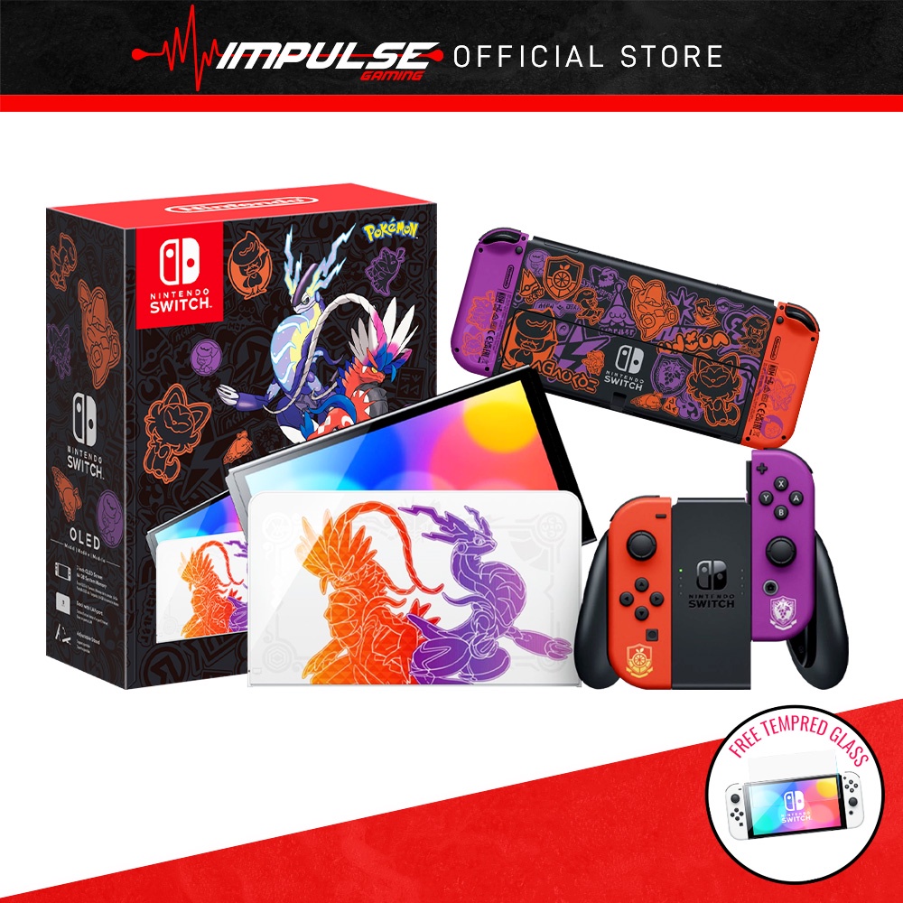 Nintendo Switch OLED Console Pokemon Scarlet Violet Edition | lupon.gov.ph