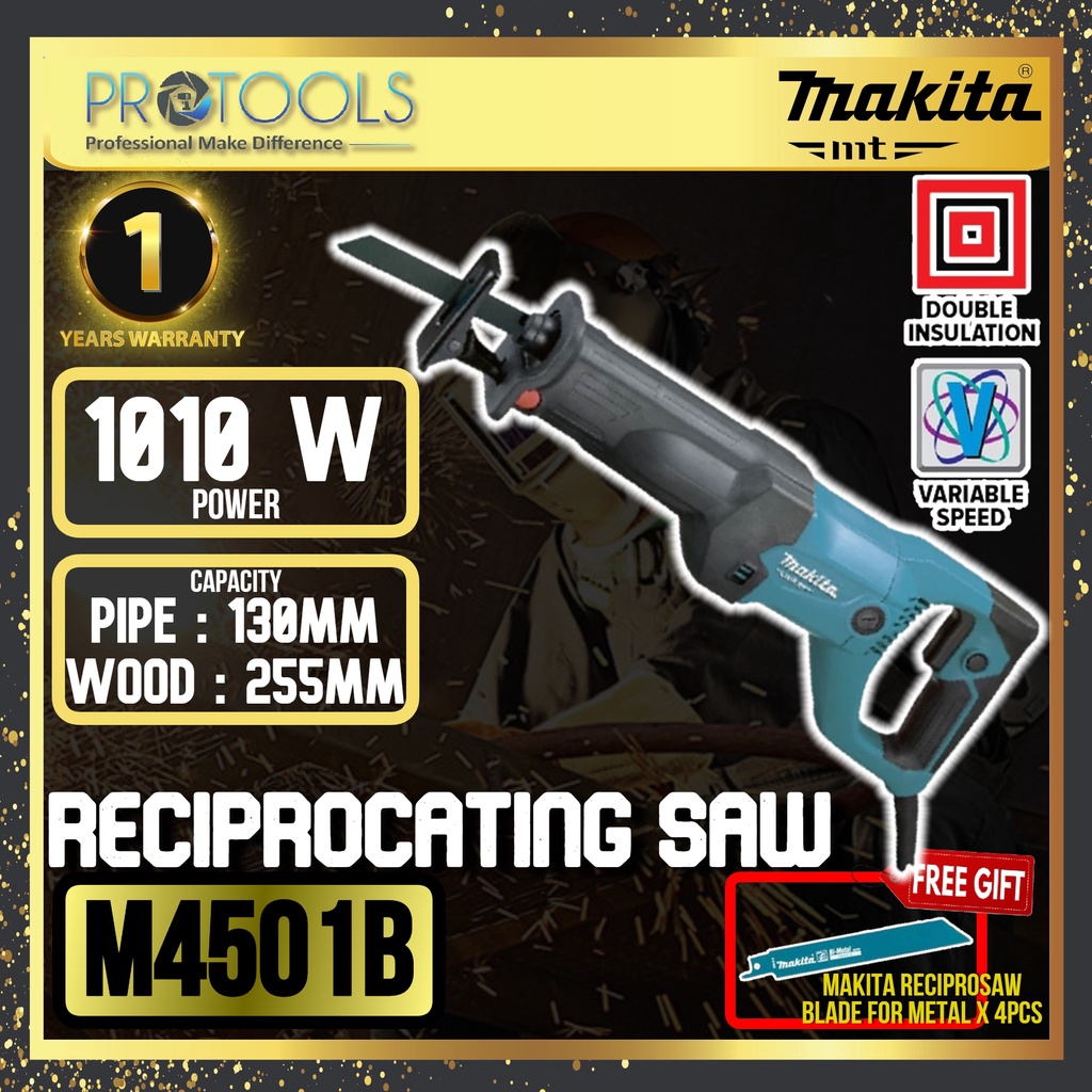 MAKITA - MT SERIES M4501B ( M4501G / M4501 ) RECIPROCATING SAW ...