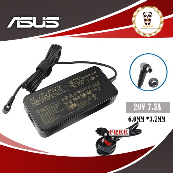 Alimentatore Originale ASUS 19.5V 7.7A 150W – 5.5*2.5mm Per FX504GM E Altri Modelli - Foto 2