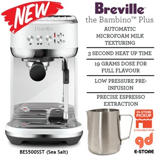 [Ready Stock] Breville BES500 Bambino Plus Espresso Machine Brushed ...