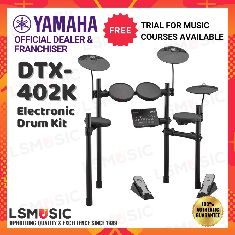 Yamaha DTX402K Electronic Drum Set Yamaha Digital Drum Kit ( DTX402K