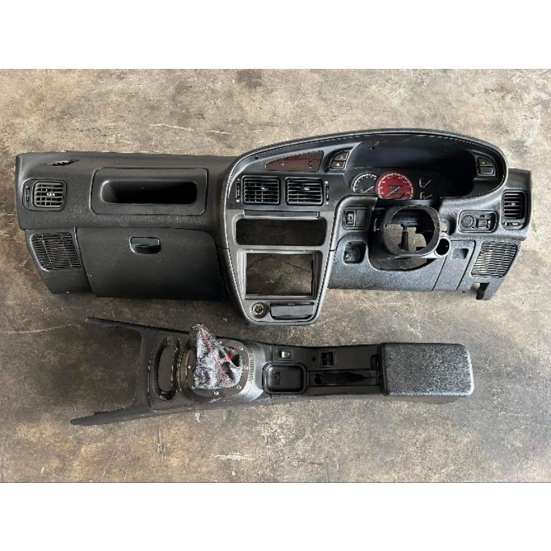 Original Proton Wira Se Aeroback Dashboard Hitam Set For Wira Purta Satria Manual Shopee Malaysia