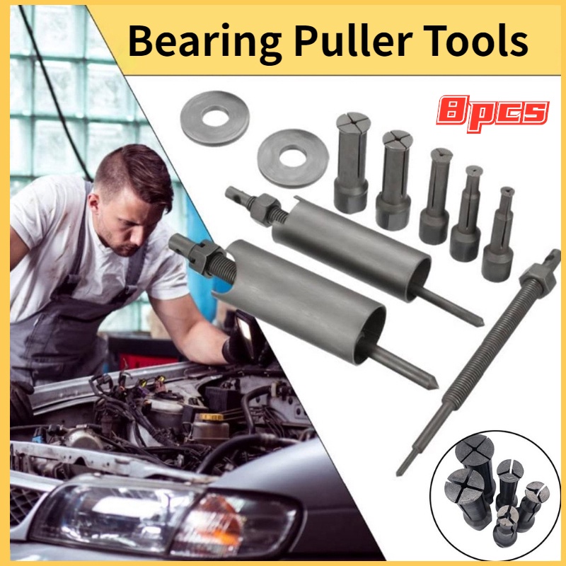 8pcs Motorcycle Internal Inner Bearing Extractor Bearing Removal Wheel
