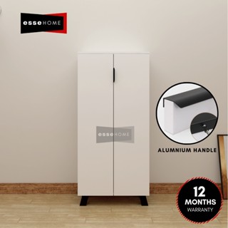 [120CM Tinggi] EsseHome 4ft 2 Door Cabinet 5 Tier Shoe Cabinet Shoe ...