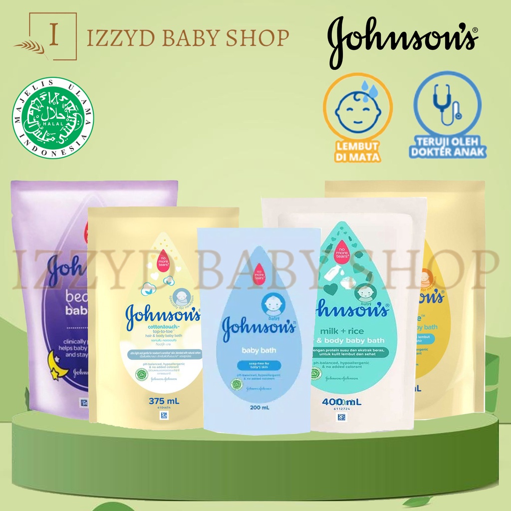 SAMPO Johnson's baby Soap baby shampoo baby shampoo REFILL Top to toe