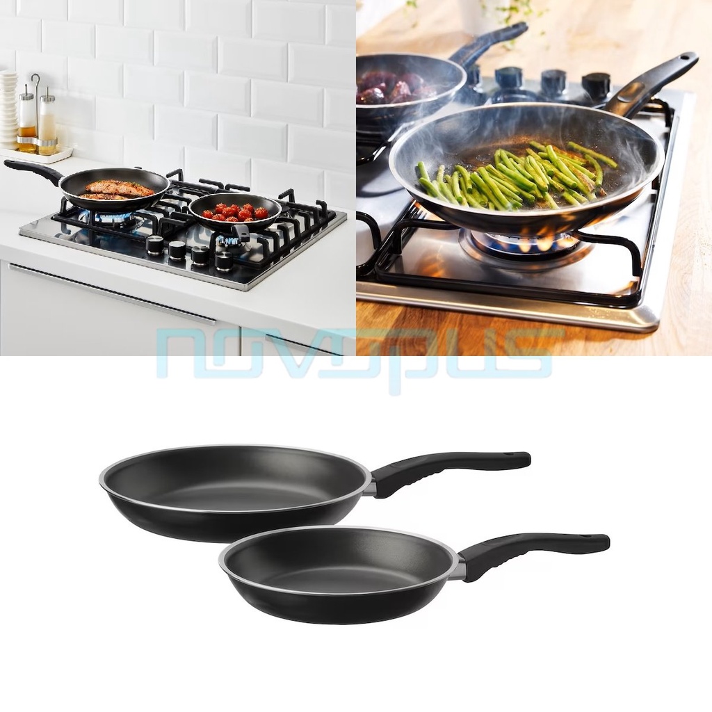 IKEA KAVALKAD Teflon NonStick Frying Pan / Kuali Aluminium (20cm, 24cm