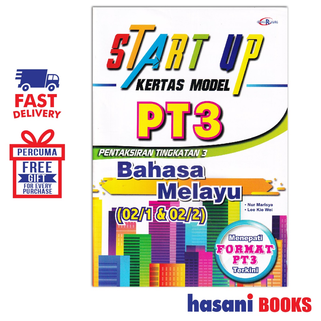 Hasani Cemerlang Start Up Kertas Model Pt3 Bahasa Melayu Kertas 2 9789672521228 Shopee Malaysia 