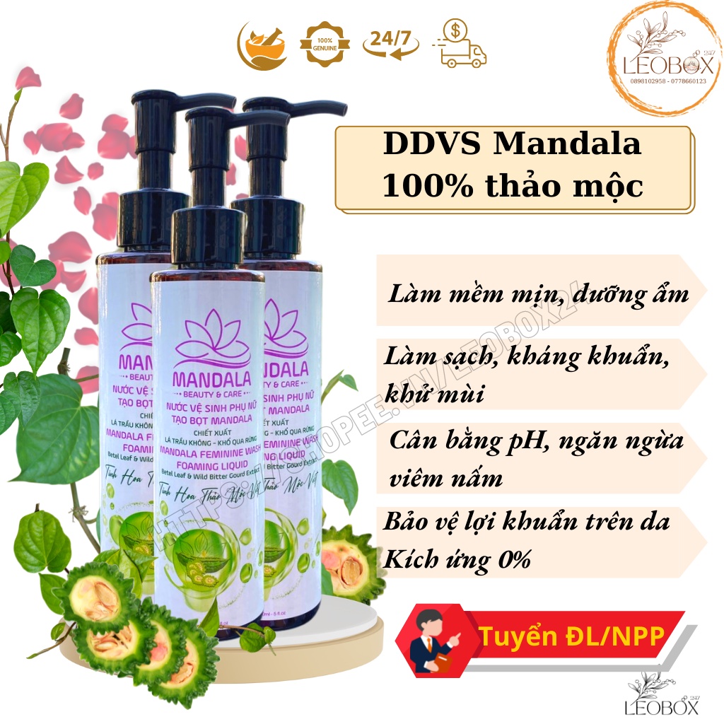 Mandala feminine hygiene solution with 100 natural herbs Shopee Malaysia