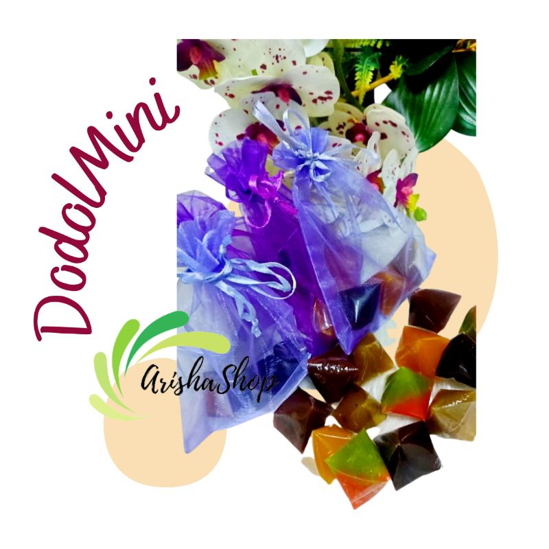 Doorgift Dodol Mini door gift wedding akikah kenduri Kelantan Gula Melaka Pandan Durian