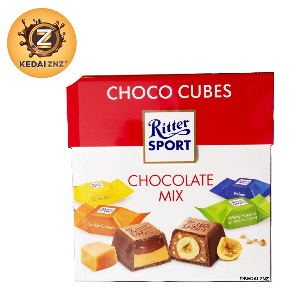 Chocolate Ritter SPORT CHOCO CUBES CHOCOLATE FOR YOU Box 176g Coklat ...