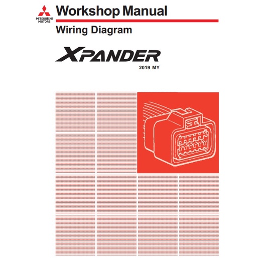 Mitsubishi Xpander Wiring Diagram 20192022 Shopee Malaysia