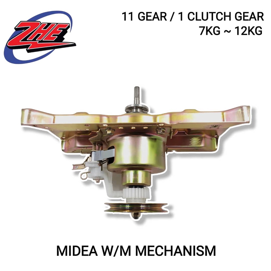 MIDEA WASHING MACHINE MECHANISM GEAR BOX CLUTCH MECHANISM / MESIN BASUH