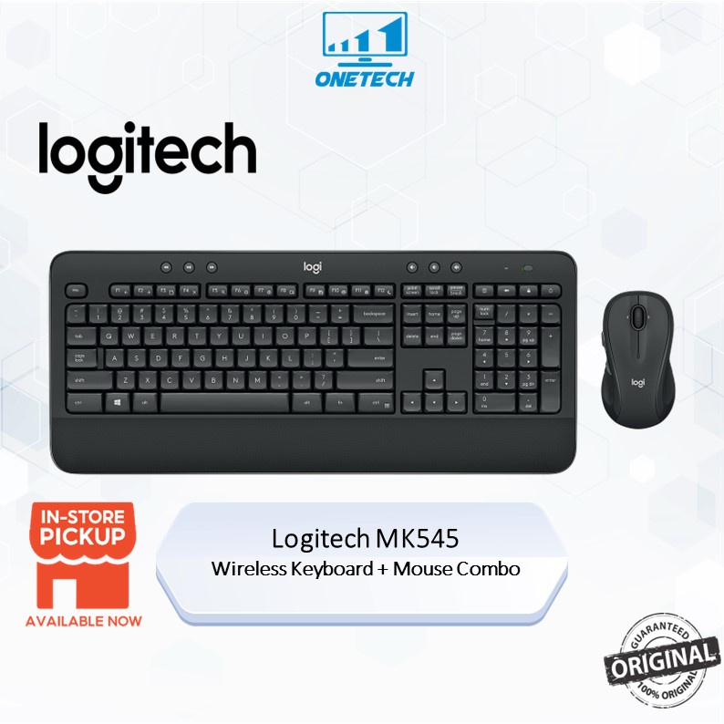 Logitech MK545 Combo Wireless Keyboard And Mouse ( Wireless / Long ...