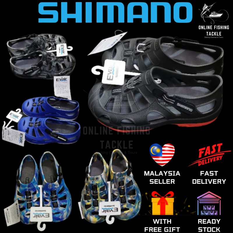 SHIMANO Evair Marine Fishing Shoes, Size 10, Khaki/Black