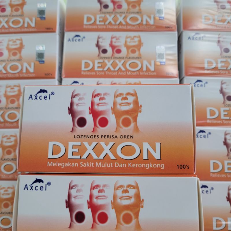 Dexxon (Dequalinium) Lozenges (10 x 10's) RM20 x 1BOX Shopee Malaysia