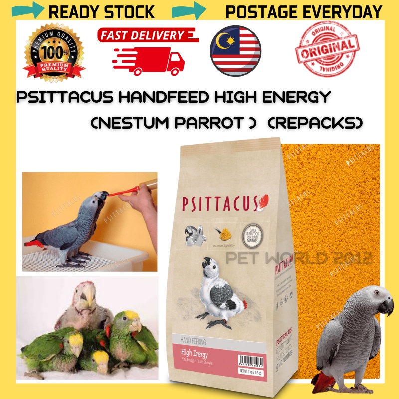 Psittacus (High Energy) Hand Feeding For Baby Birds (Repacks) | Shopee ...