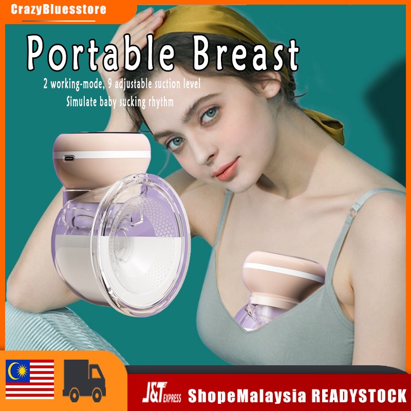 【COD】Wearable Pompa ASI Elektrik/Hands Free Wireless Electric Breast Pump