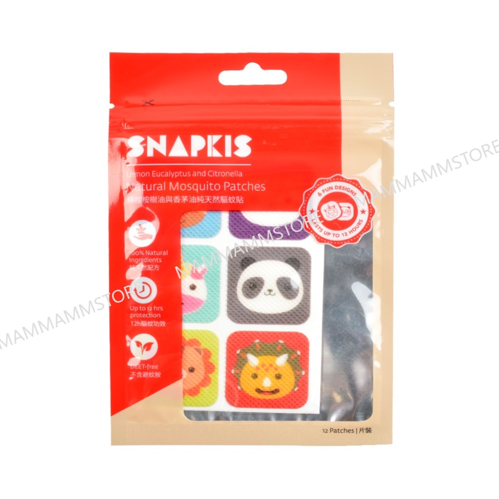 Snapkis Natural Mosquito Repellent Patch