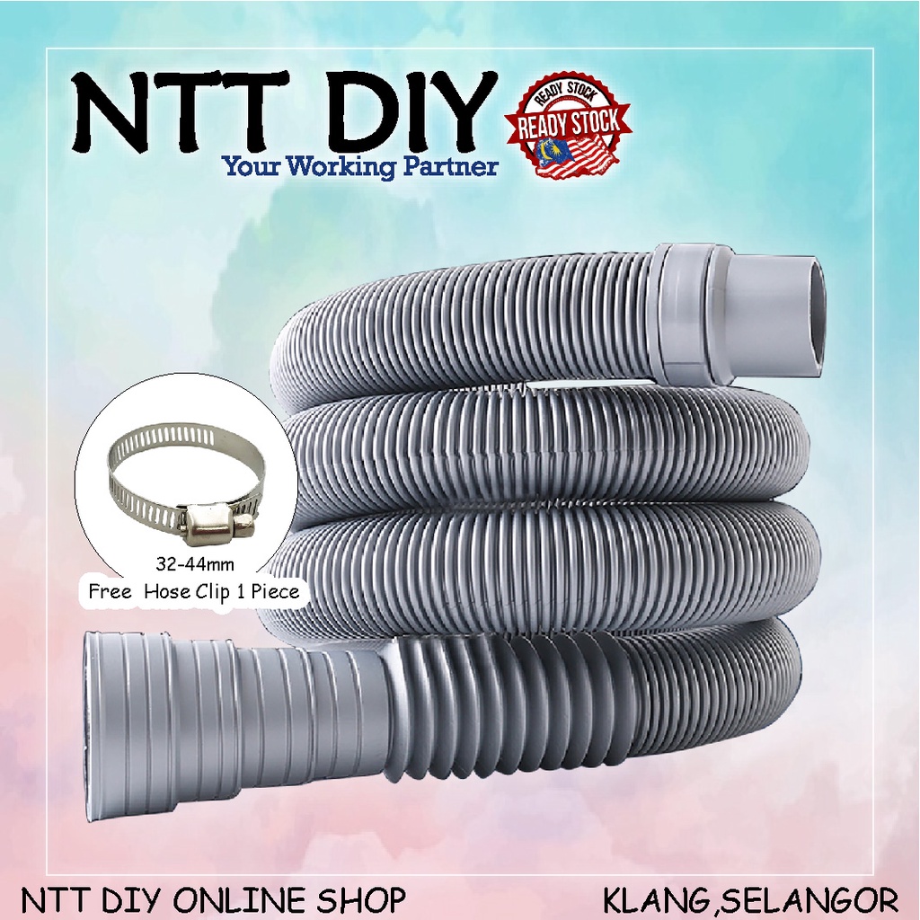 Ntt Diy Multipurpose Washing Machine Drain Outlet Hose Universal Washing Machine Multi Purpose 3955