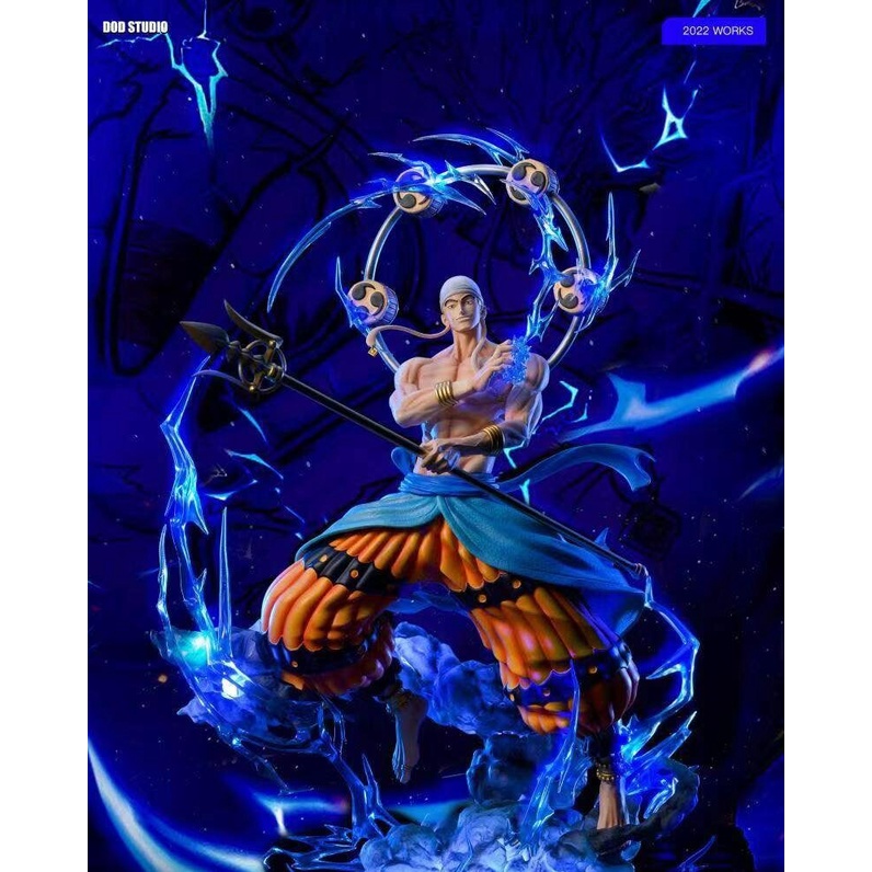 Dod Studio POP God Enel One Piece Resin Statue Shopee Malaysia