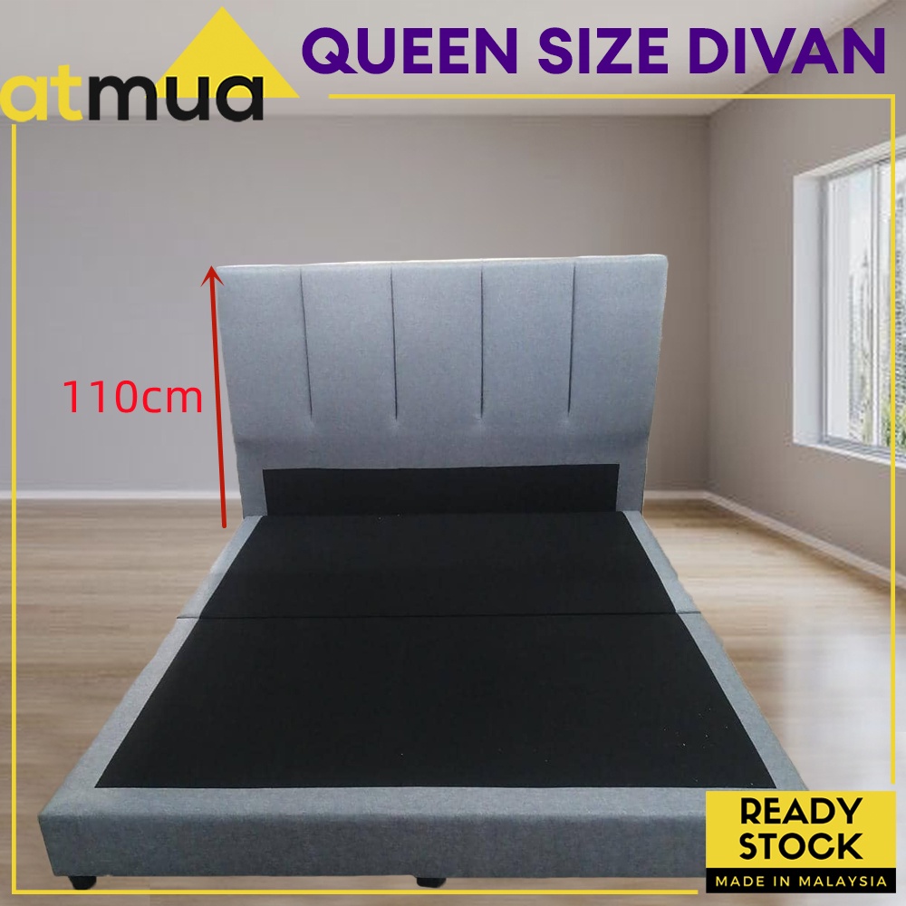 Atmua Furniture Titi Queen Size Divan Bed Frame Katil Quen Katil Murah