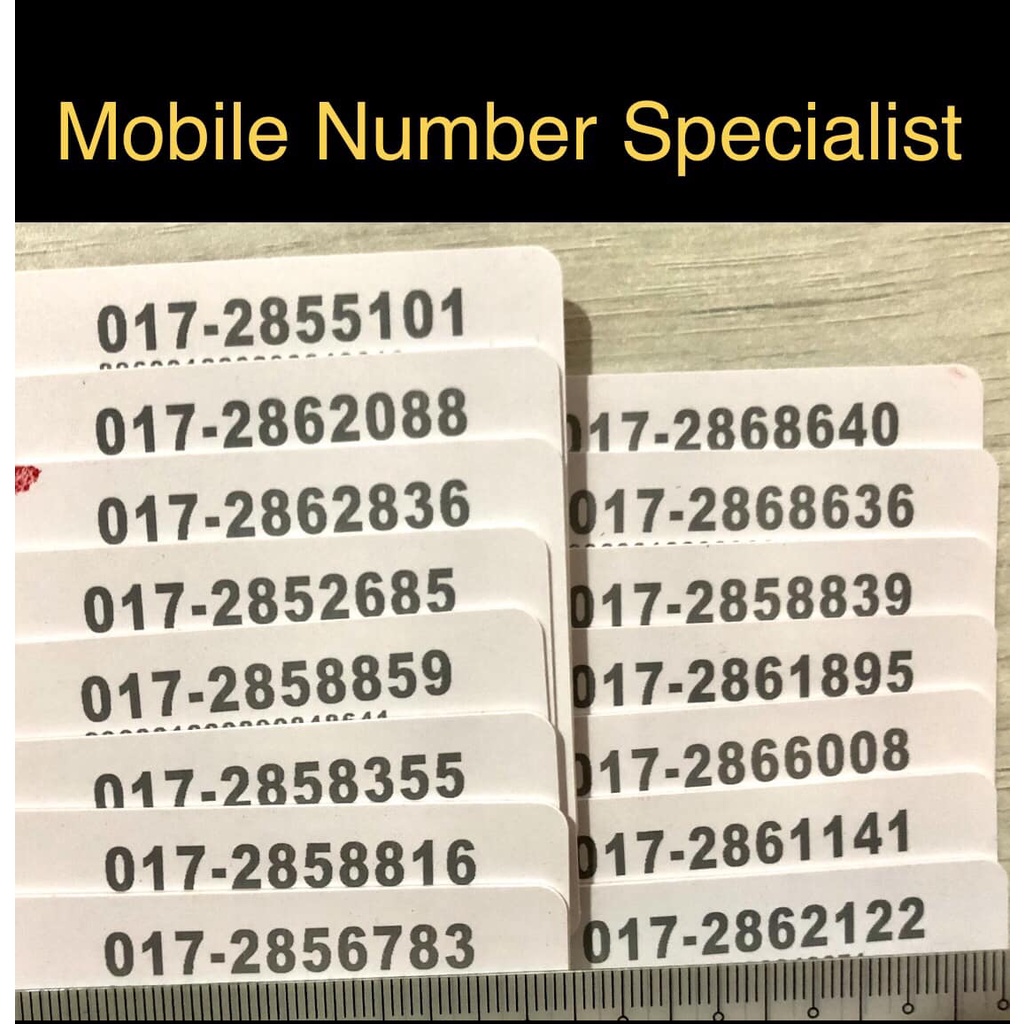 VIP Number Maxis 017288xxxx Shopee Malaysia