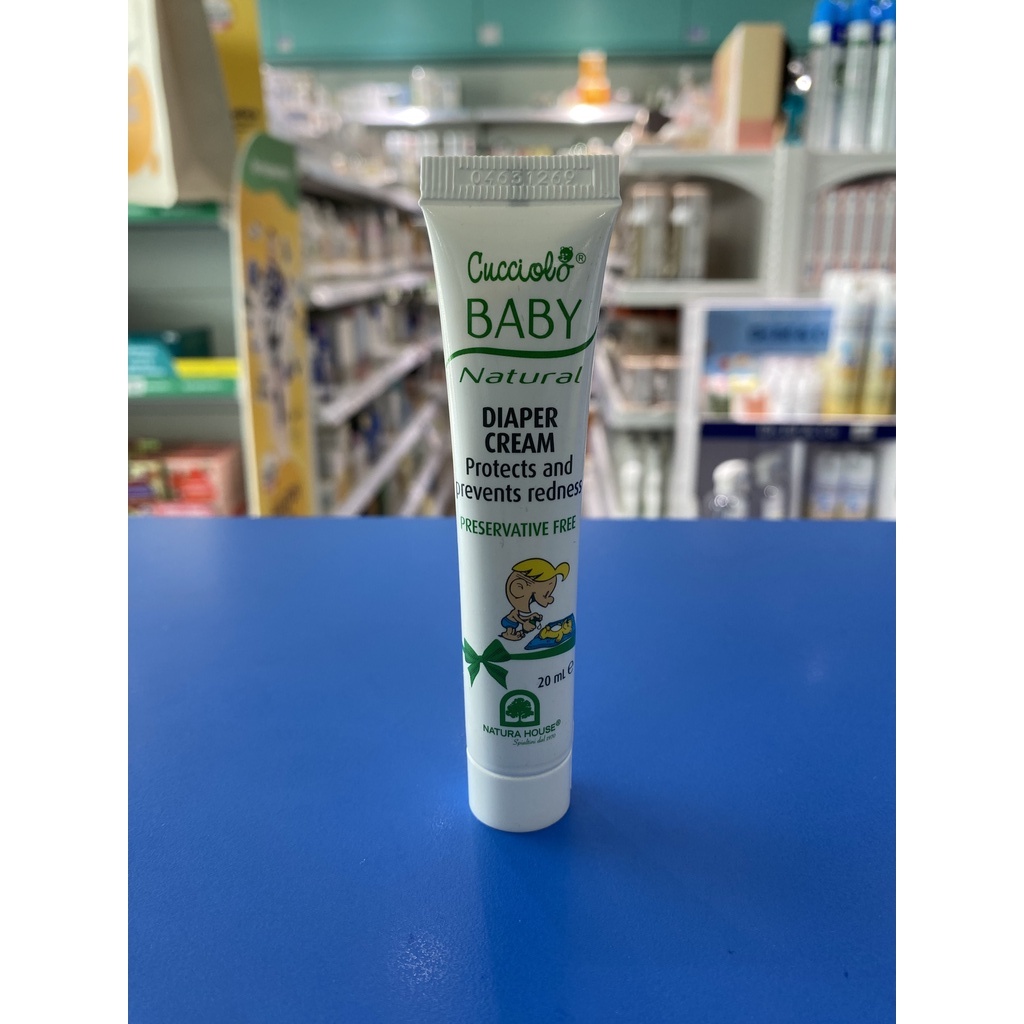 [EXP 12/2025] NATURA HOUSE BABY CUCCIOLO DIAPER CREAM 20ML Shopee