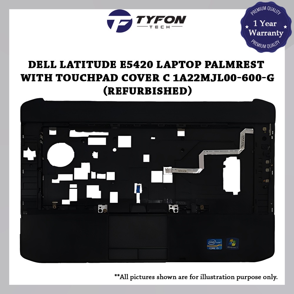 Dell Latitude E5420 Laptop Palmrest with Touchpad Cover C 1A22MJL00600