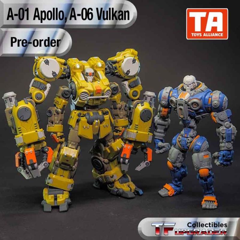 [Preorder] Toy Astrobots A01 Apollo & A06 Vulkan 1/12 Scale