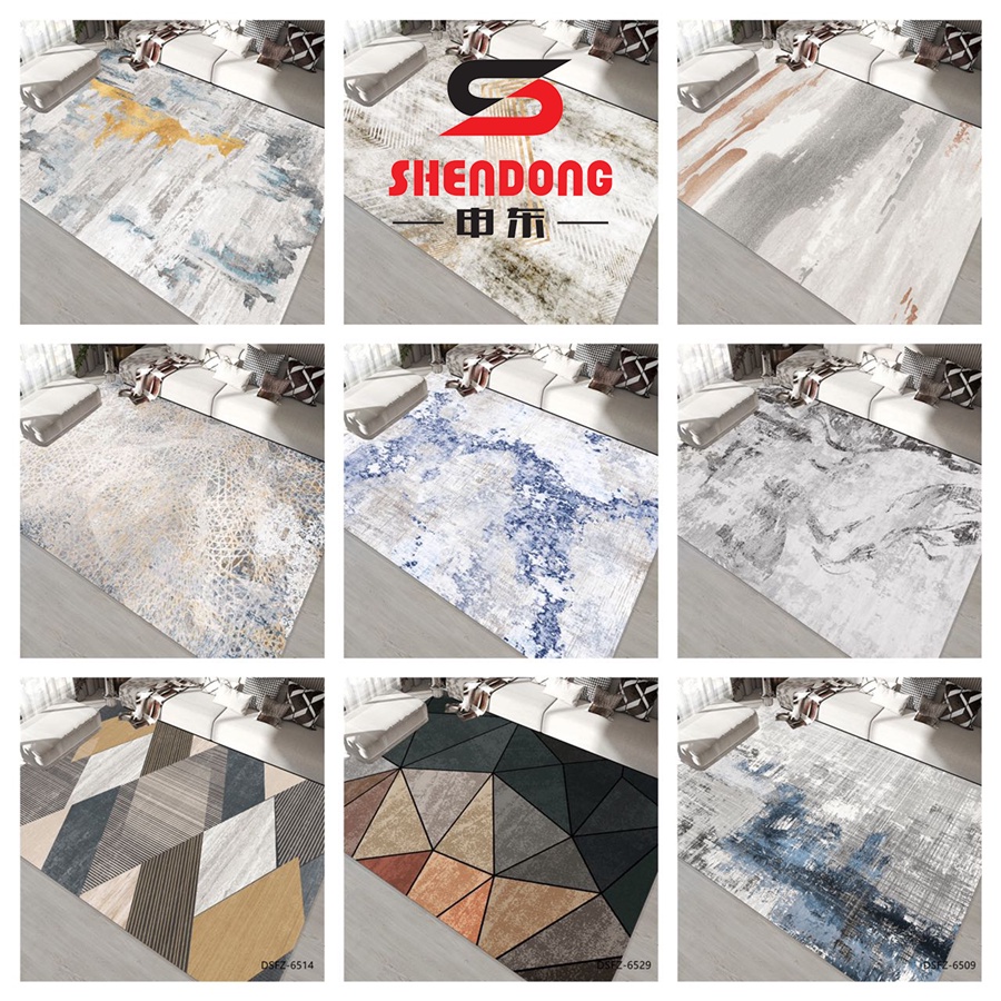 L (180*130cm) Crystal Velvet Carpet 5 D / Floor mat / Rugs/ Carpets