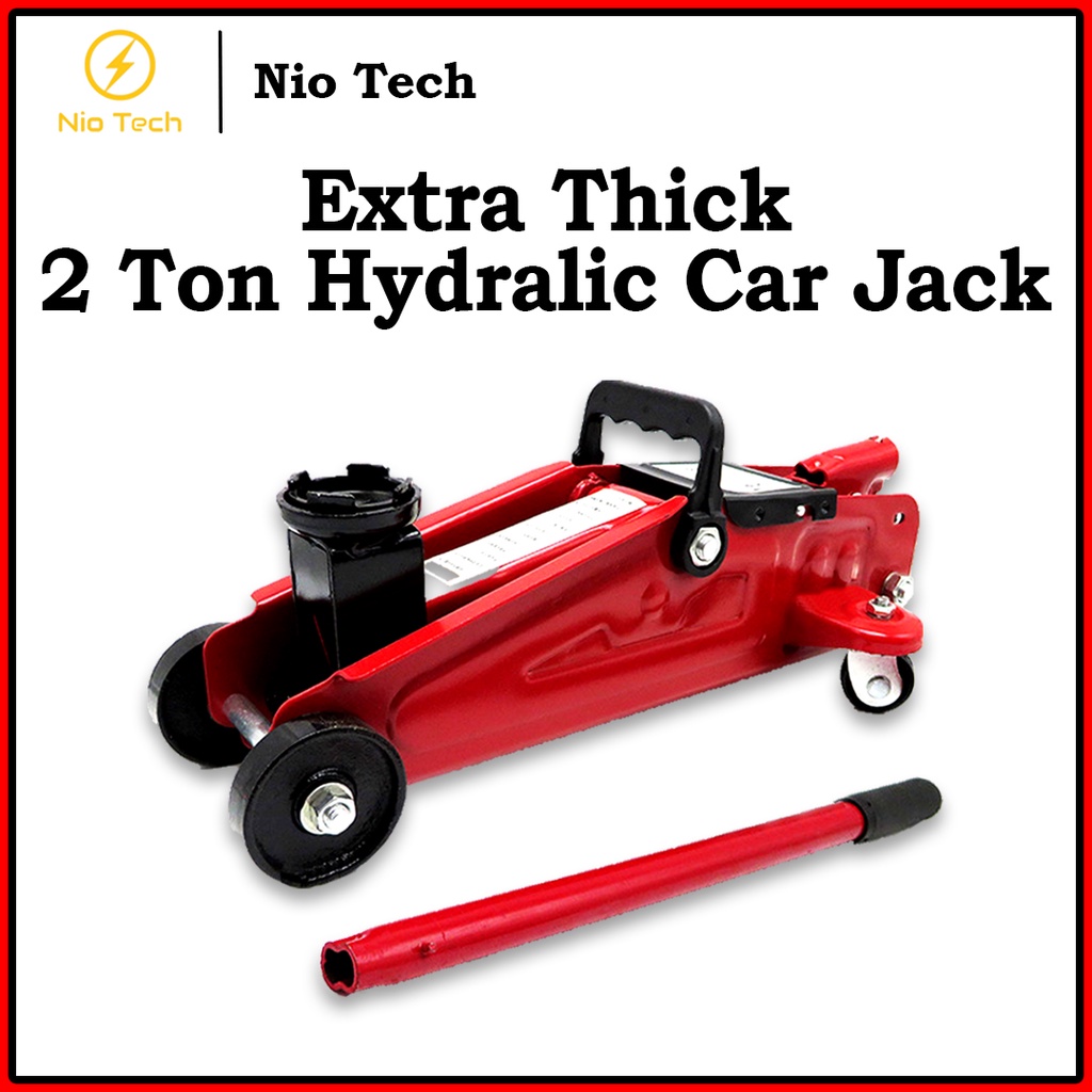 NioTech 2 Ton Hydraulic Floor Jack Wtih Box Car Jack Car Lifting
