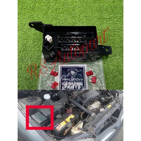 KOTAK FIUS FUSE BOX ORIGINAL PROTON WIRA SATRIA PUTRA ARENA NEW OLD