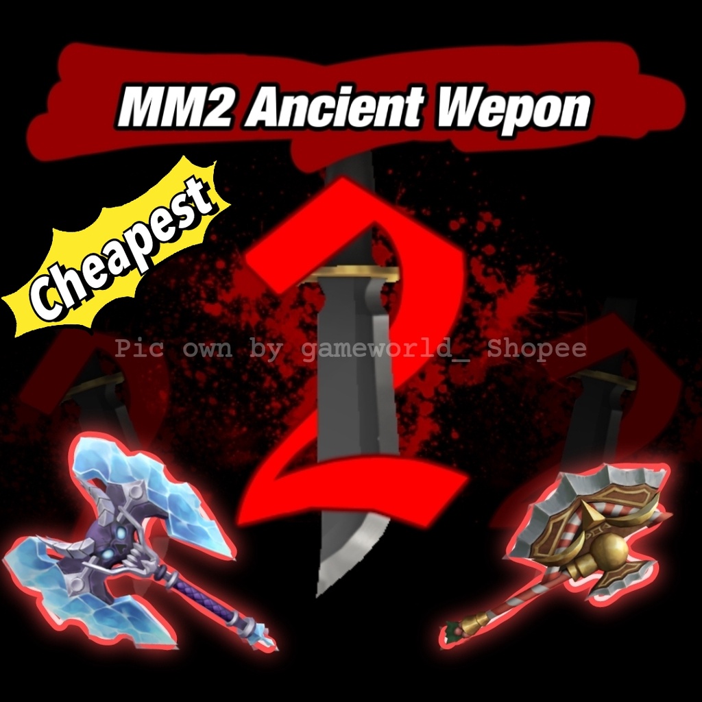 DEALS Godly & Ancient Set Weapons Murder Mystery 2 / MM2