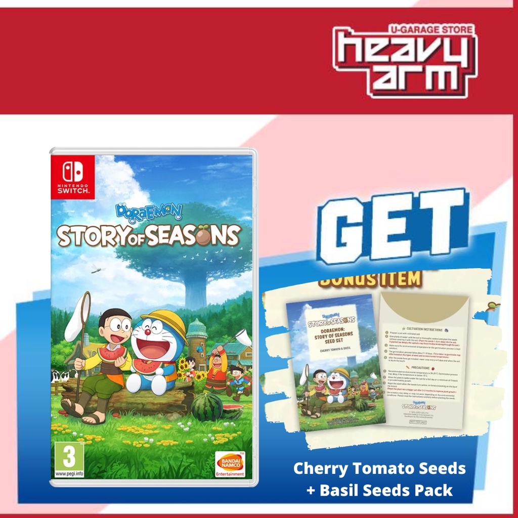 Switch Doraemon Story Of Seasons English Shopee Malaysia 6008