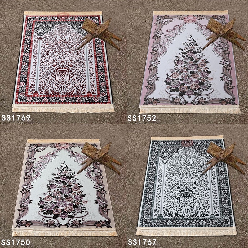 Sejadah Murah velvet Sajadah turkey Prayer Rug Soft Kiswah Pintu Kaabah Dari Mesir hantaran Raudah Egypt