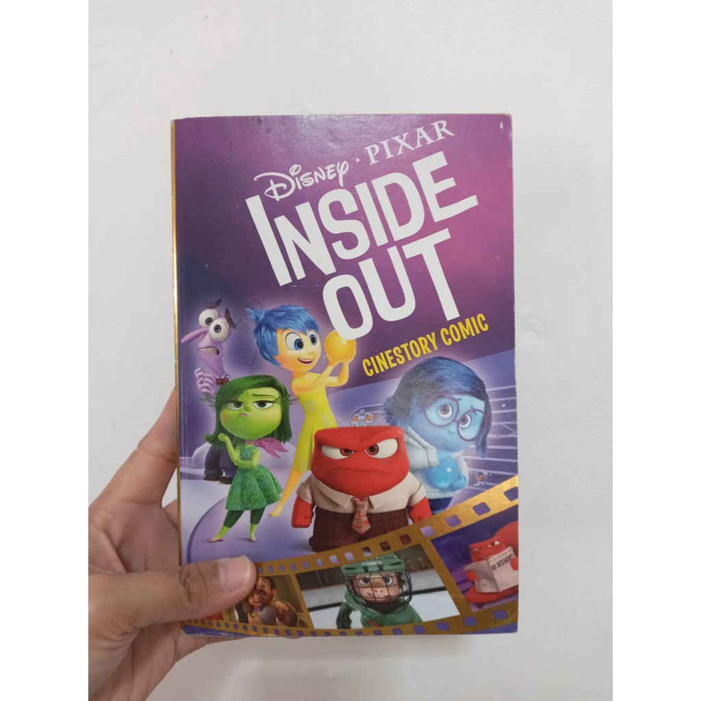 (Homeschool Practice Reading) Disney's Inside Out Movie in Comics format preloved