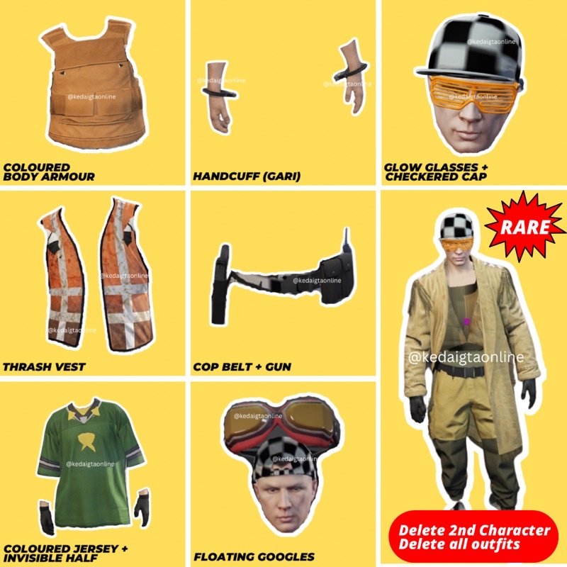 PS4 Gta Online All Rare Accessories (gta online money service) Shopee