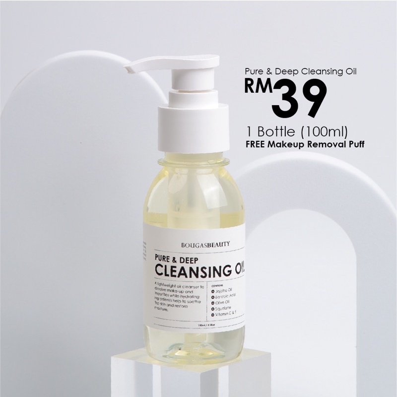 (NEW PRODUCT) Bougas Cleansing Oil suitable for All skin types