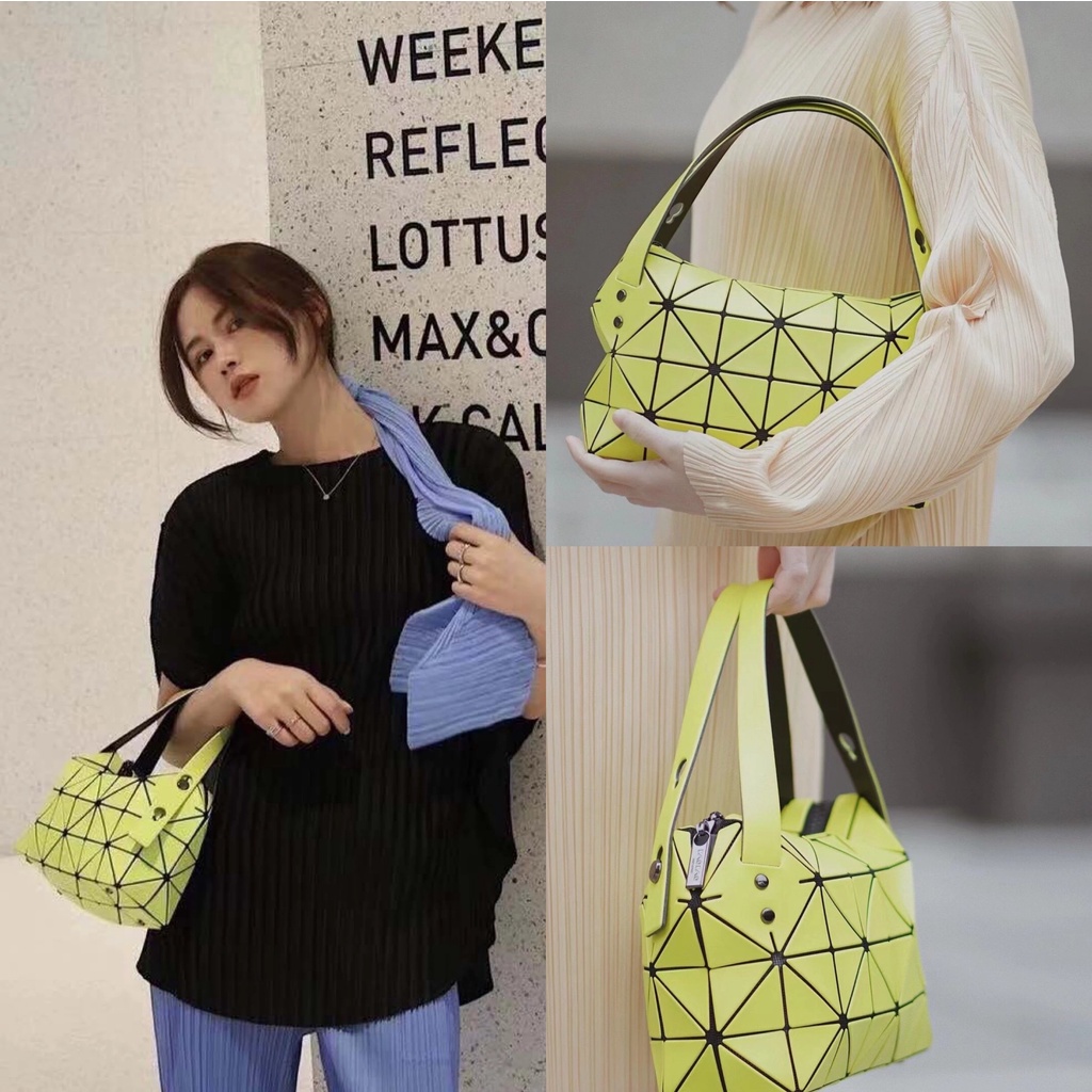 MIYAKE BAO ISSEY Boston Bag Clutch | Shopee Malaysia