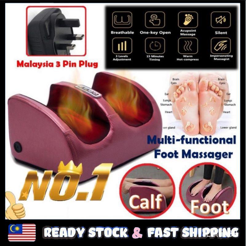 Foot Massage Urut Kaki Reflexology Leg Massager Electric Thai Massage Machine Leg massage 按摩器 脚底按摩