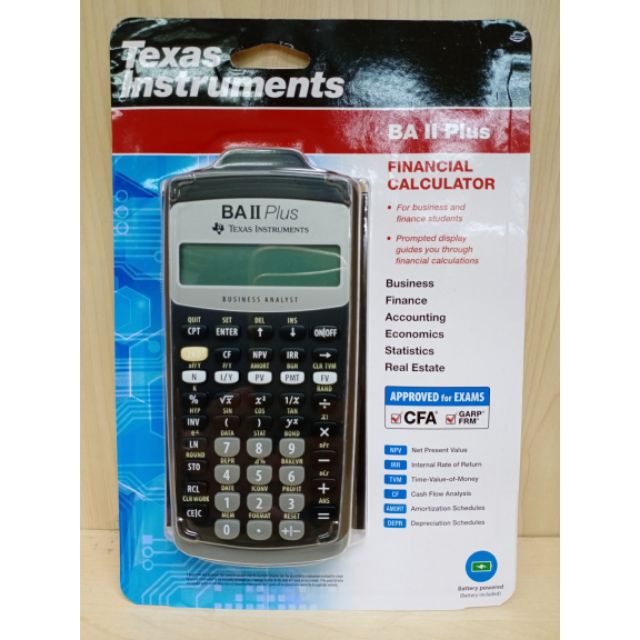 [READY STOCK] TEXAS INSTRUMENTS BA II Plus FINANCIAL CALCULATOR