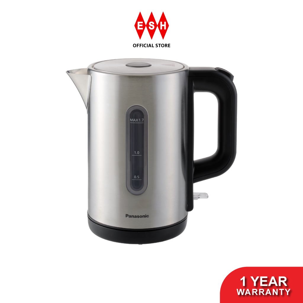 Panasonic NCK301 1.7L Stylish Stainless Steel Electric Kettle Shopee