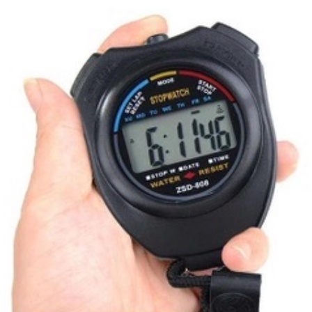 Digital Stop Watch Timer Counter Alarm Clock Stopwatch Handheld Tally ...