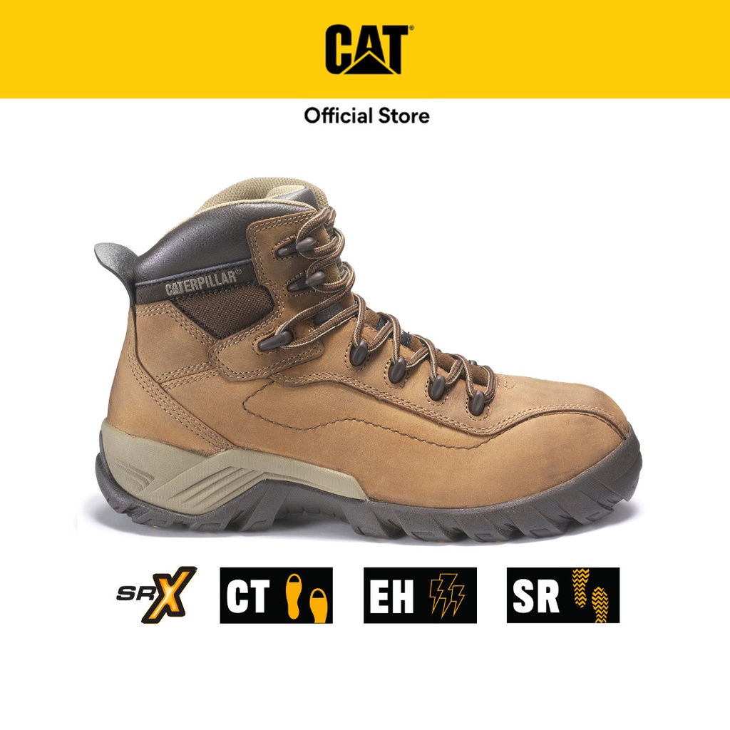 Caterpillar Men's NITROGEN CT Work Boot Dark Beige (P712538) Safety Shoes Work Shoes Heavy