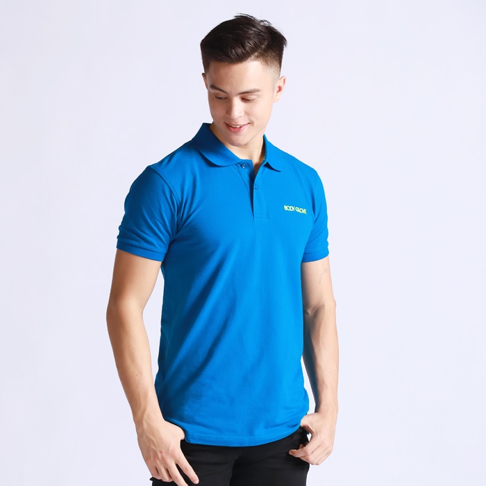 Body Glove Men's Polo Tee | 100% Cotton | Regular Fit - Dark Blue