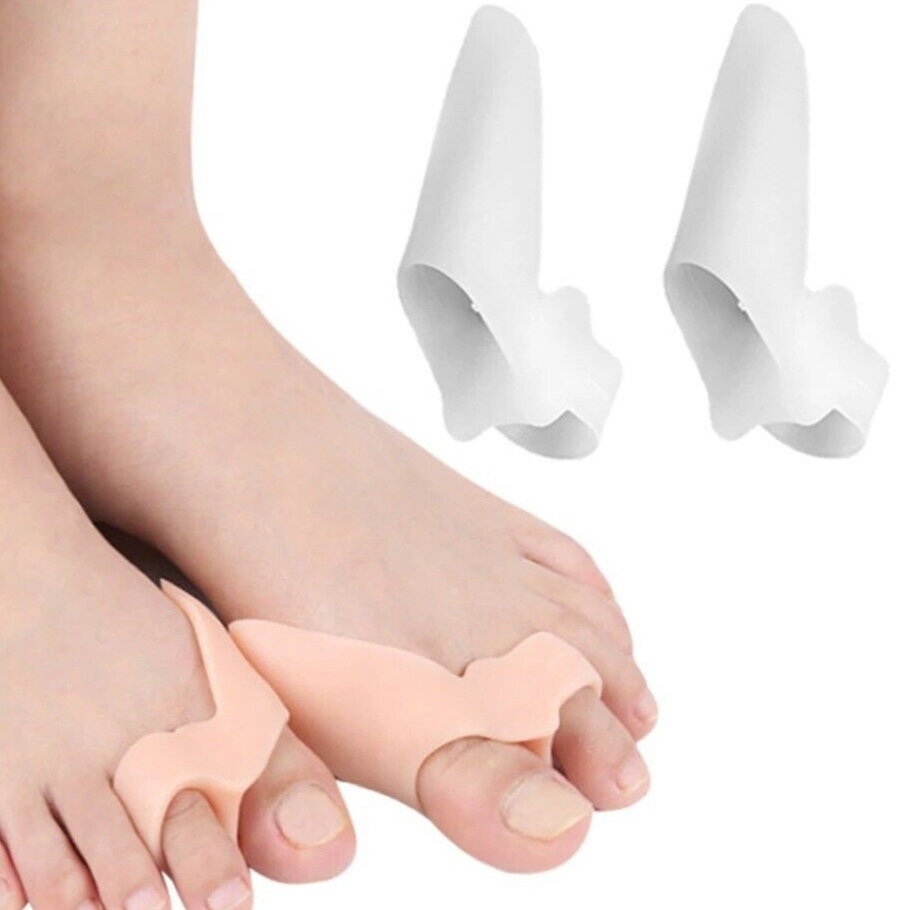 Big Toe Corrector Splint Pemisah Jari Kaki Bunion Pembetulan Kuku