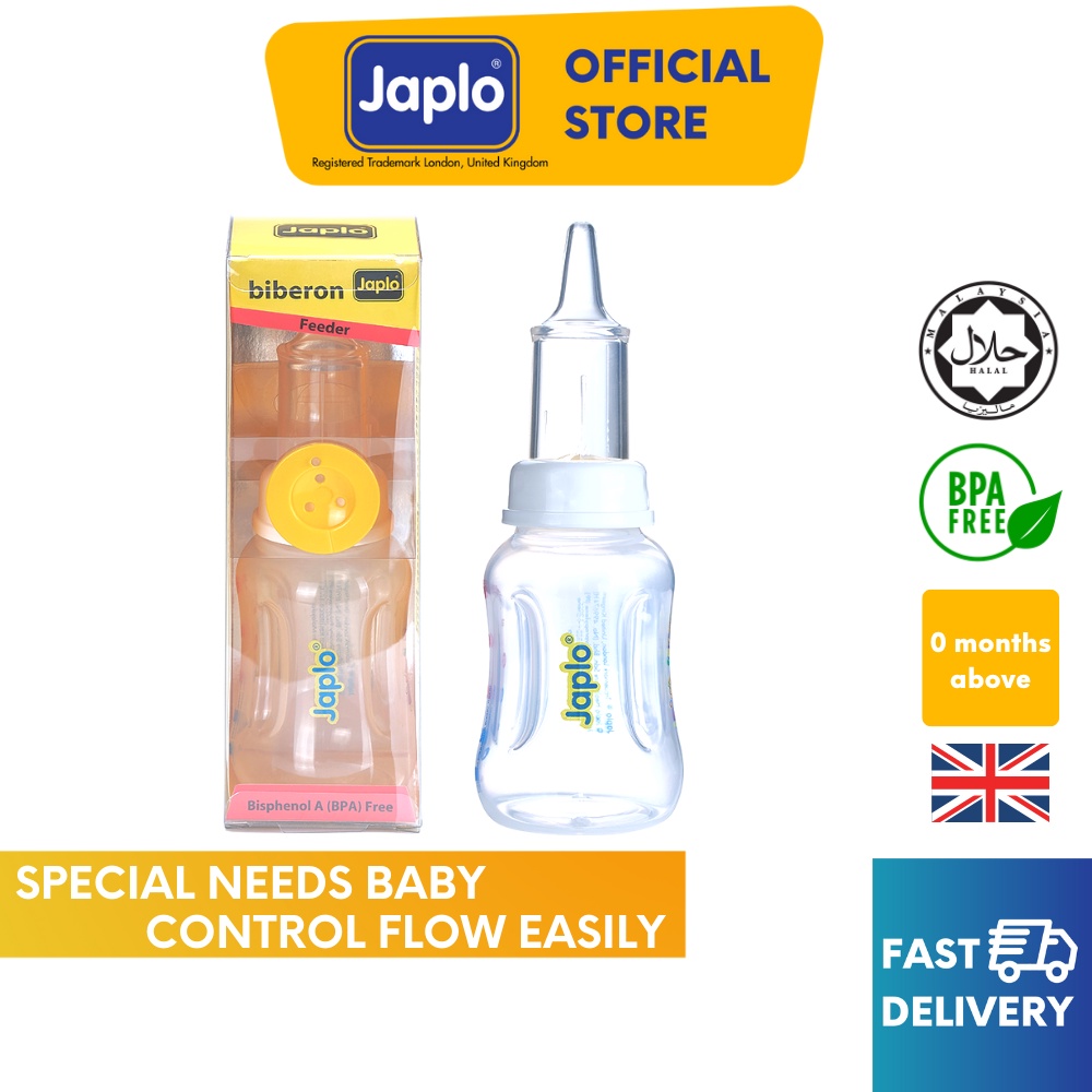 Japlo Biberon Baby Feeding Bottle for Special Needs Child Premature