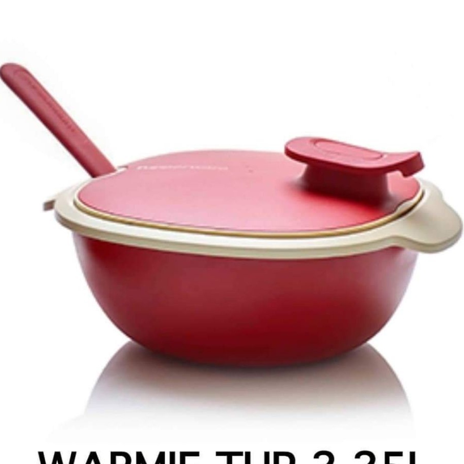 2.24L Warmie Tupp Food warmer insulated Food server with spoon Tupperware microwave safe serveware